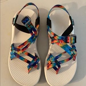 New Tie-dye custom chacos